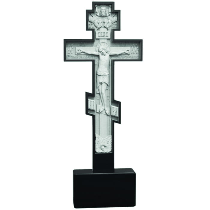 Памятник фрезерованный Крест-066