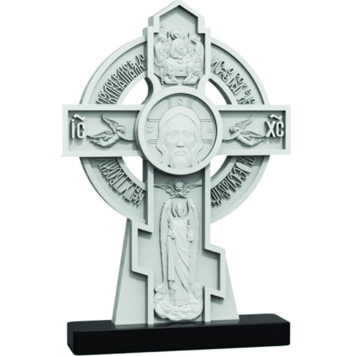 Памятник фрезерованный Крест-069