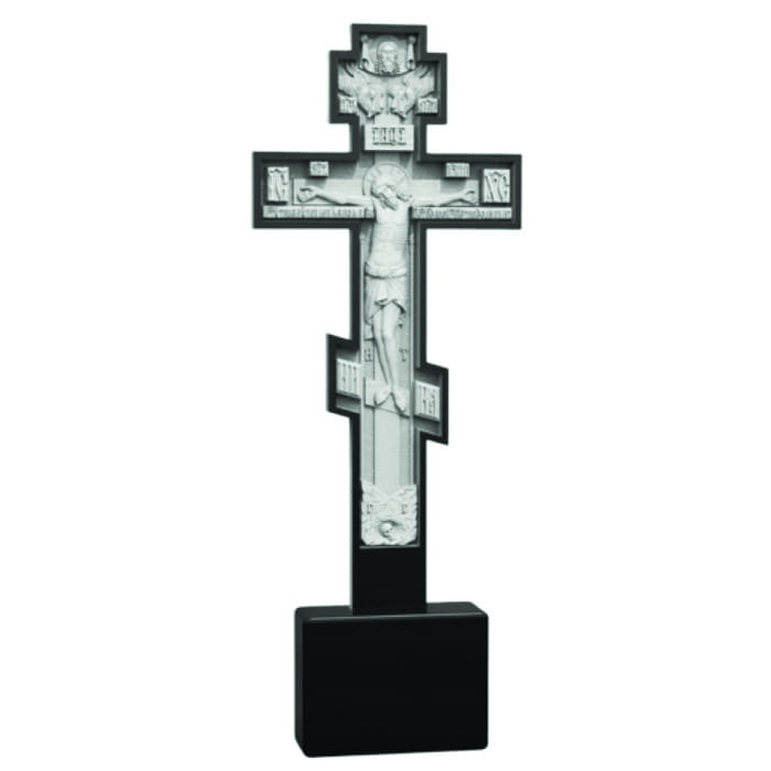 Памятник фрезерованный Крест-073