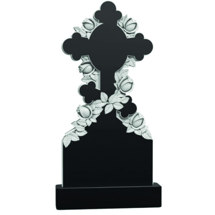 Памятник фрезерованный Крест-075