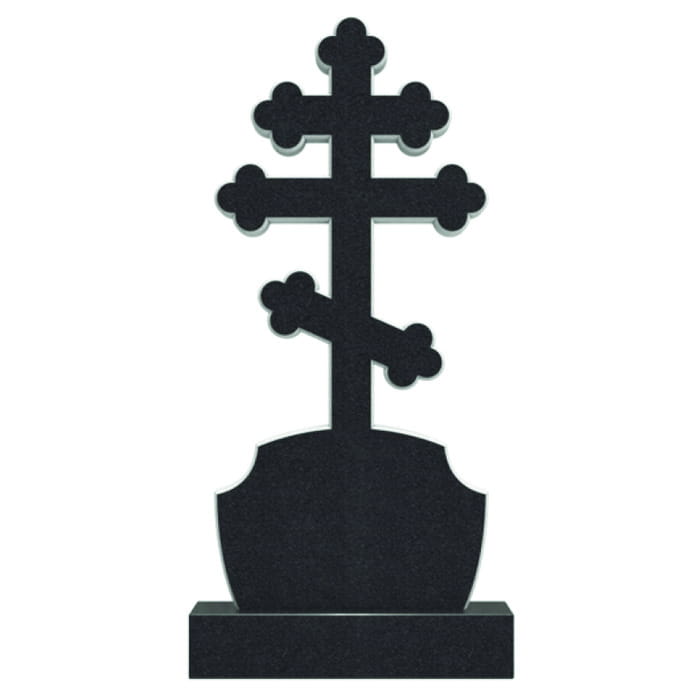 Памятник фрезерованный Крест-078