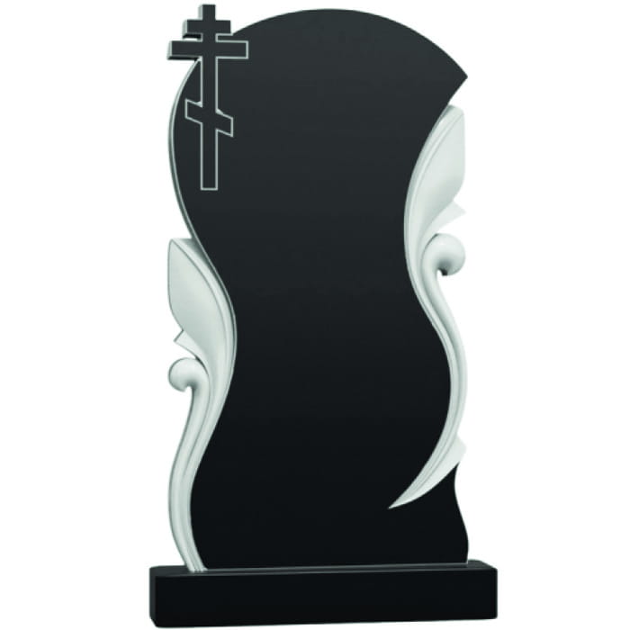 Памятник фрезерованный Пламя-008