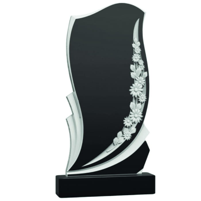 Памятник фрезерованный Пламя-013