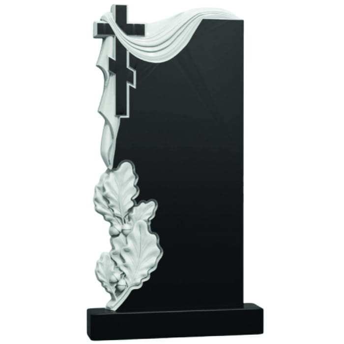 Памятник фрезерованный Плащ-001