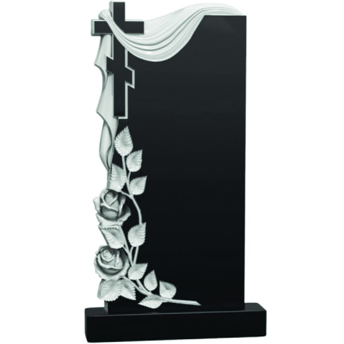 Памятник фрезерованный Плащ-002