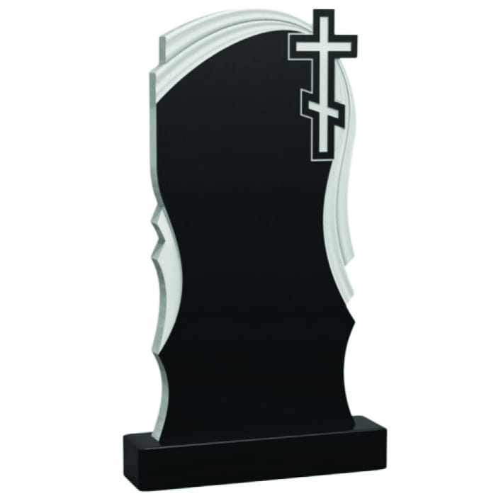 Памятник фрезерованный Плащ-003