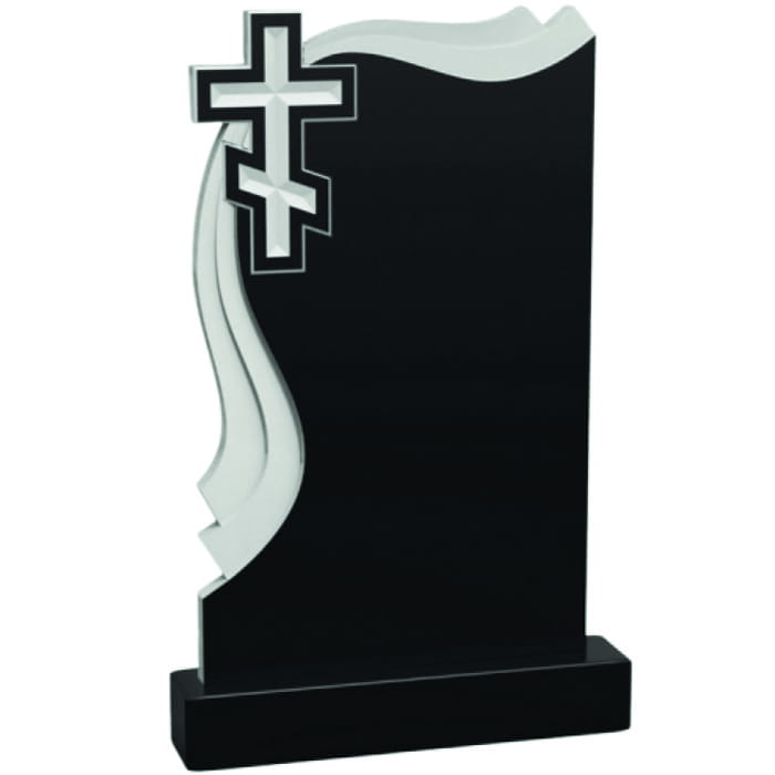 Памятник фрезерованный Плащ-004