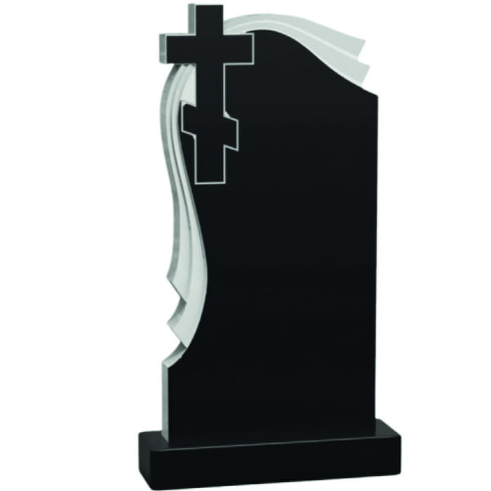 Памятник фрезерованный Плащ-009