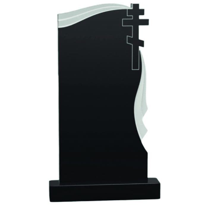 Памятник фрезерованный Плащ-011