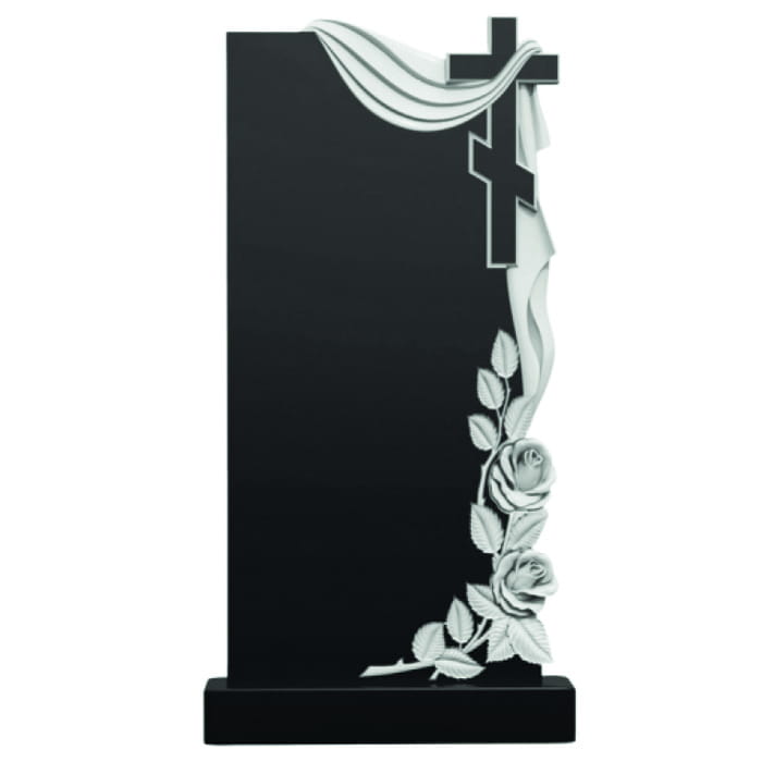 Памятник фрезерованный Плащ-012