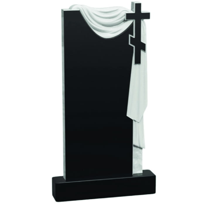 Памятник фрезерованный Плащ-014