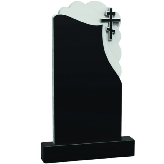 Памятник фрезерованный Плащ-015