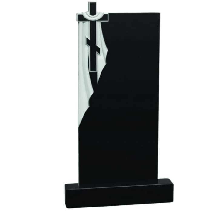 Памятник фрезерованный Плащ-016