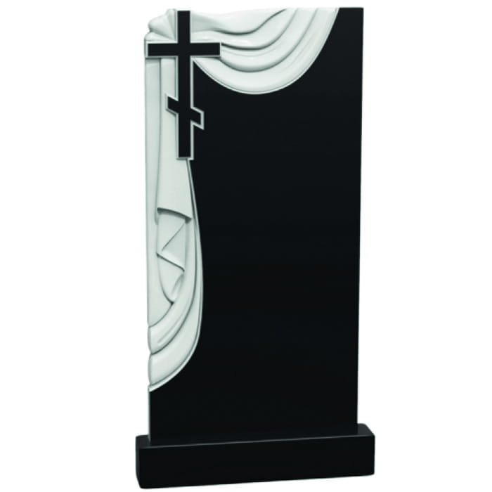 Памятник фрезерованный Плащ-017