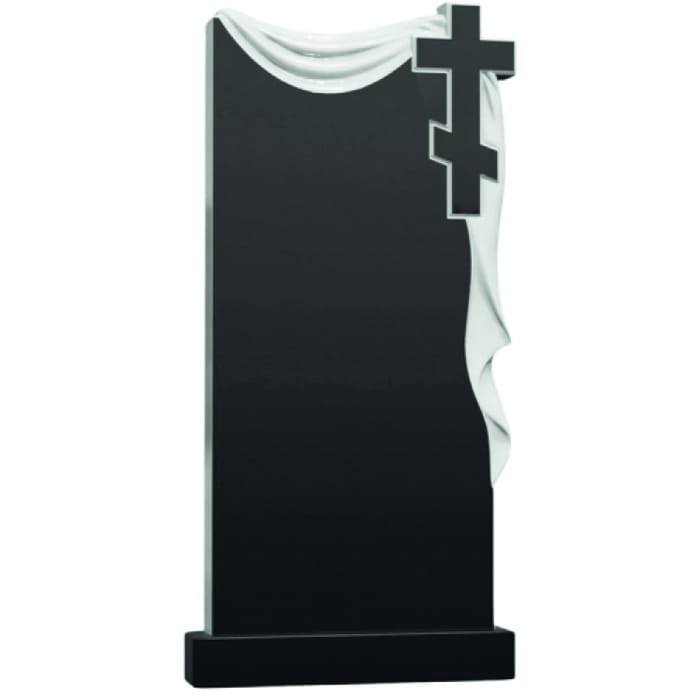 Памятник фрезерованный Плащ-018