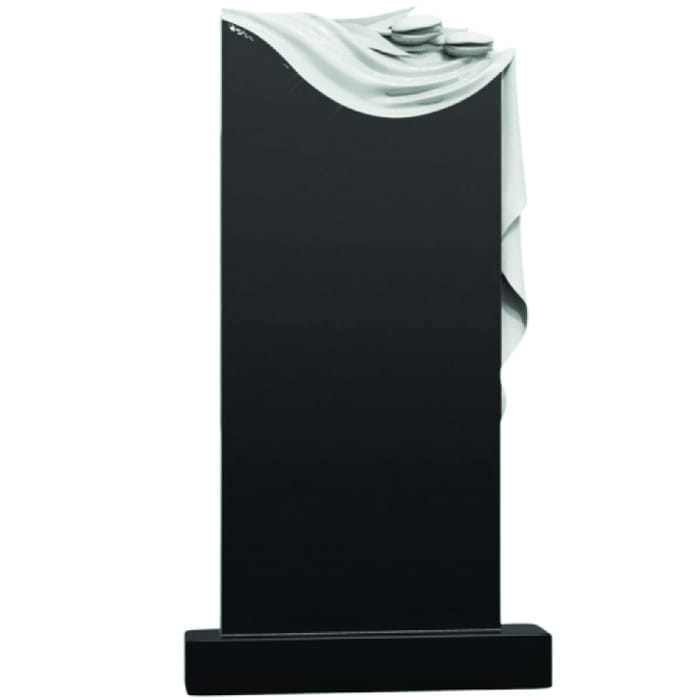 Памятник фрезерованный Плащ-023