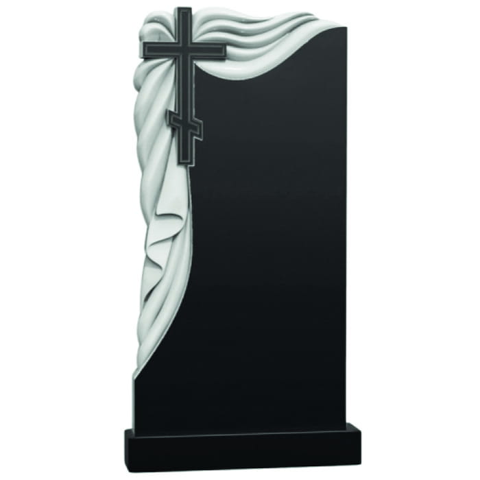 Памятник фрезерованный Плащ-024