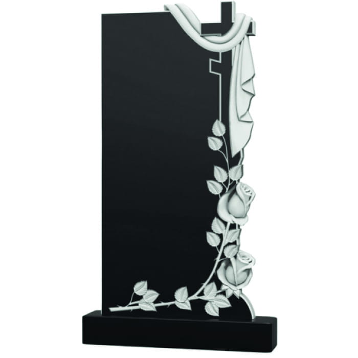 Памятник фрезерованный Плащ-026