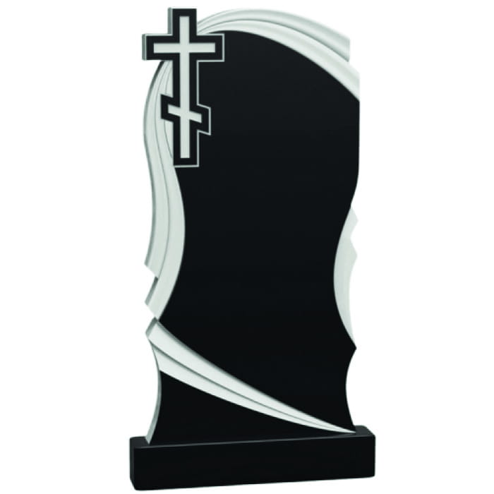 Памятник фрезерованный Плащ-028