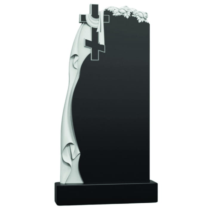 Памятник фрезерованный Плащ-031