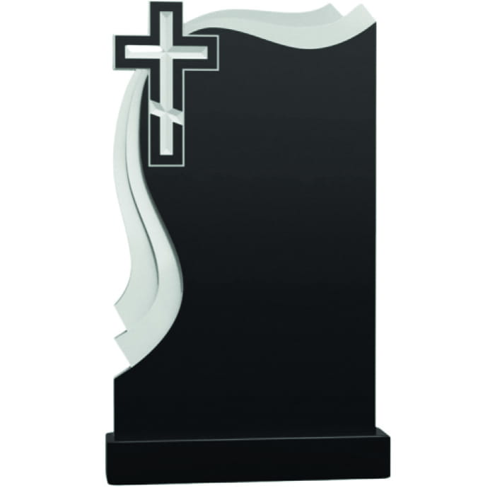 Памятник фрезерованный Плащ-034