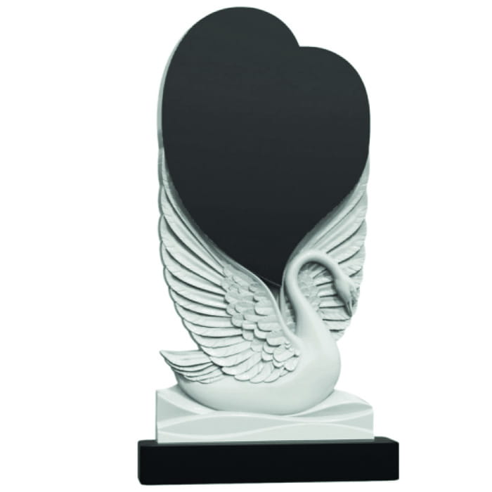 Памятник фрезерованный Птица-006