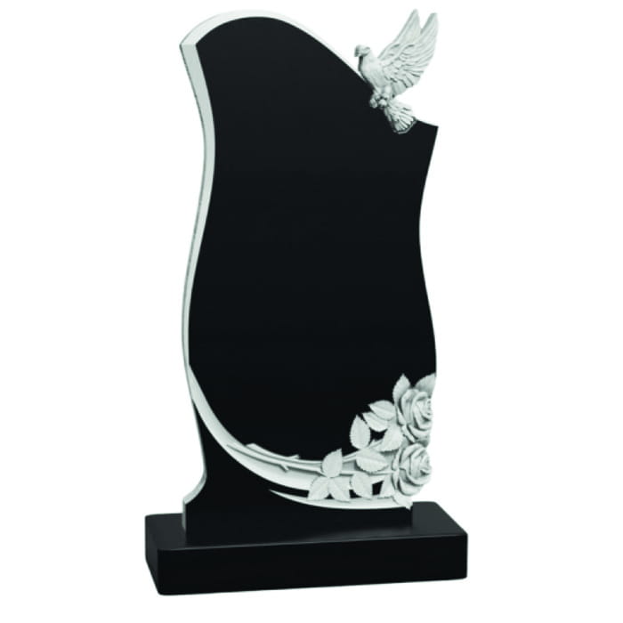 Памятник фрезерованный Птица-015