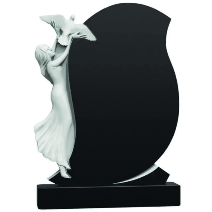 Памятник фрезерованный Птица-027