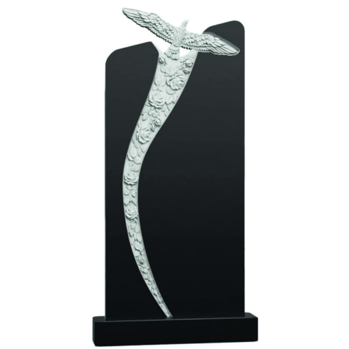 Памятник фрезерованный Птица-036