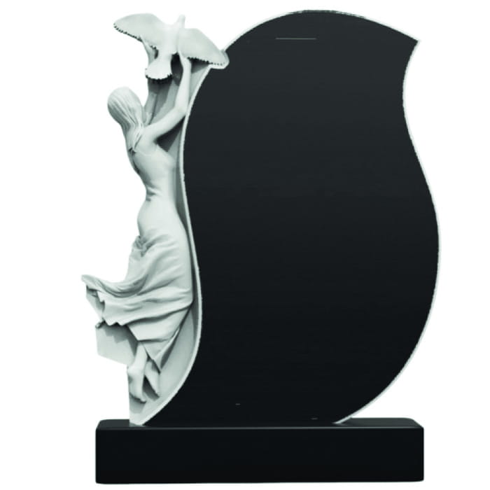 Памятник фрезерованный Птица-039